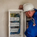 Man fixing RCD box from best electrician in Murray Bridge