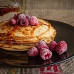 Plate of pancakes at the best restaurant in Murray Bridge
